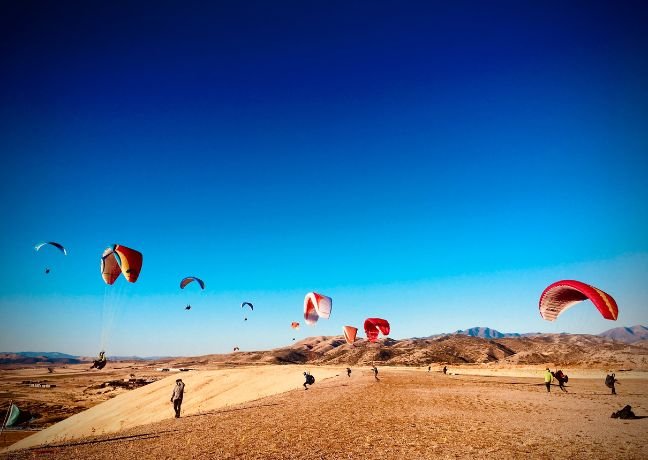 Paragliding